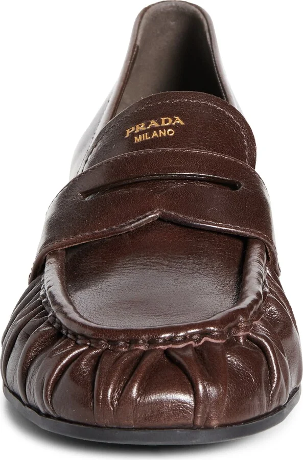 Ruched Toe Penny Loafer - Image 5