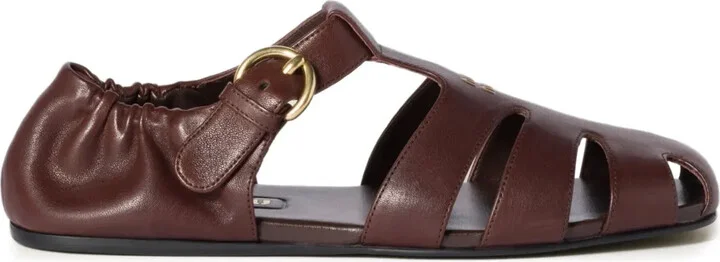 Ruches fisherman's sandals