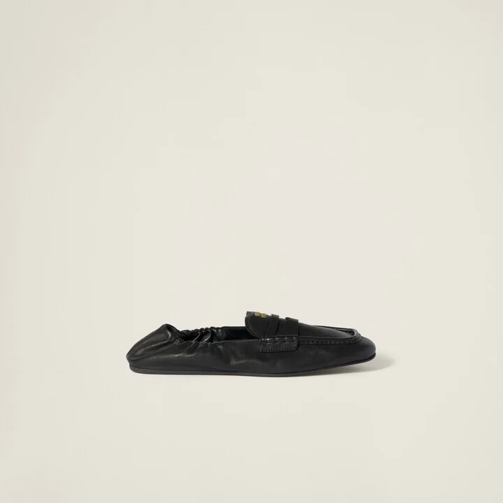 Ruches nappa leather loafers - Image 2