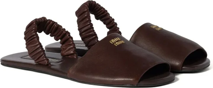 Ruches slingback sandals - Image 2
