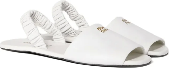 Ruches slingback sandals - Image 2