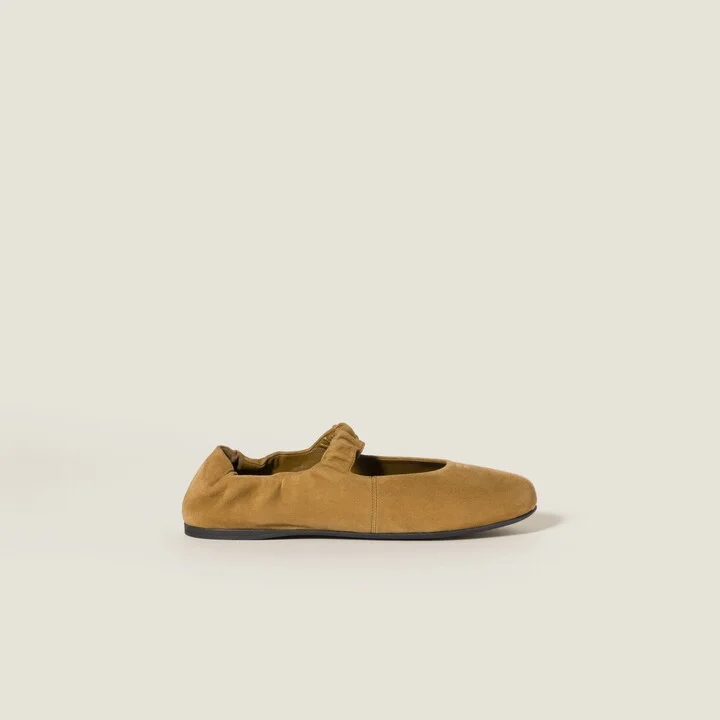 Ruches suede ballerinas - Image 2
