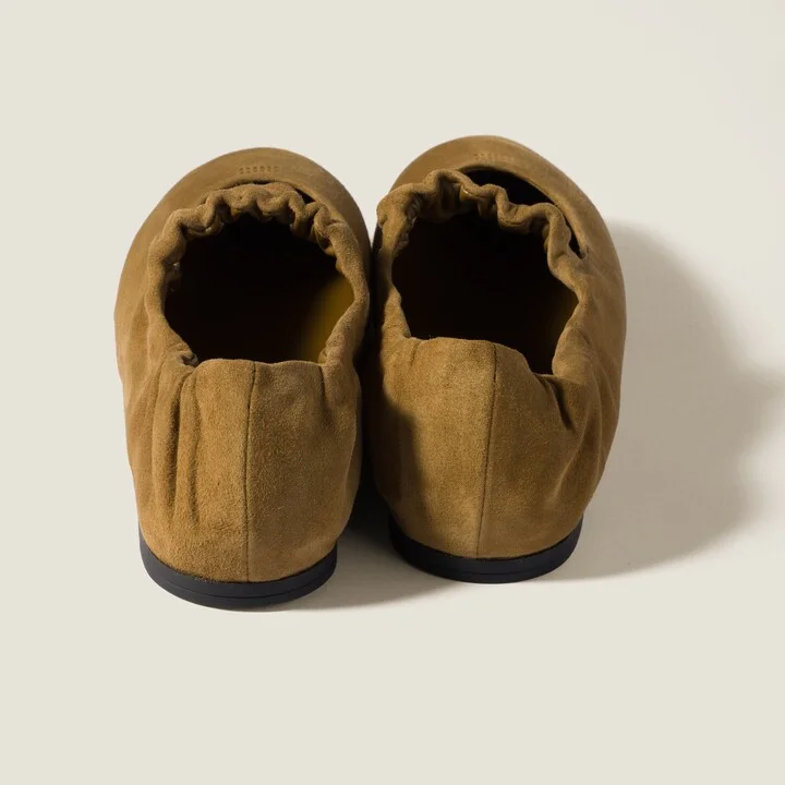 Ruches suede ballerinas - Image 3