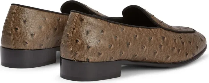 Rudolph logo-plaque leather loafers - Image 3