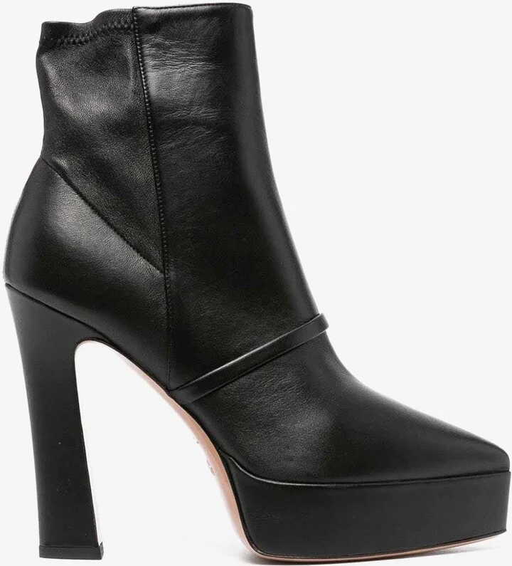 Rue 125 Leather Ankle Boots