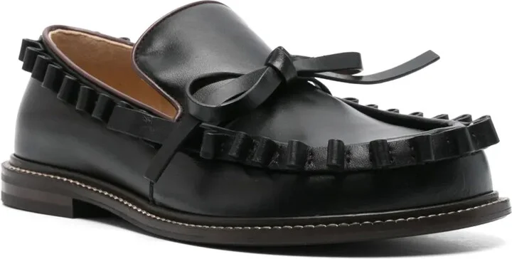 Ruffle-Detail Loafers - Image 2