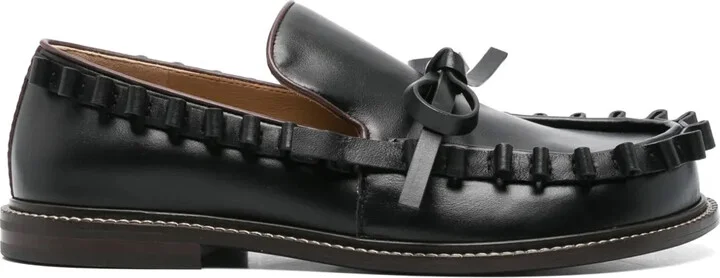 Ruffle-Detail Loafers