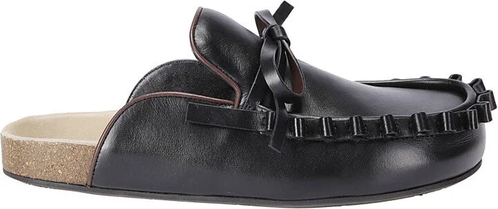 Ruffle Loafer W Slipper