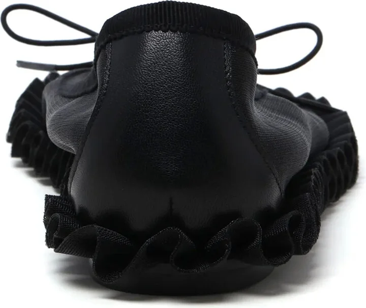 Ruffled-Detail Ballet Flats - Image 4