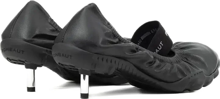 Ruffled Kitten-Heel Pumps - Image 3