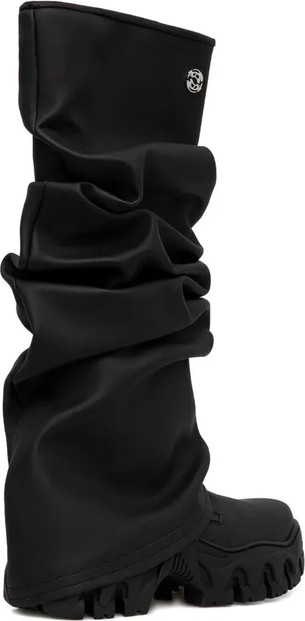 Ruffled Knee-High Boots - Image 3