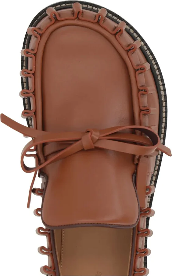 Ruffled-Trim Loafers - Image 4