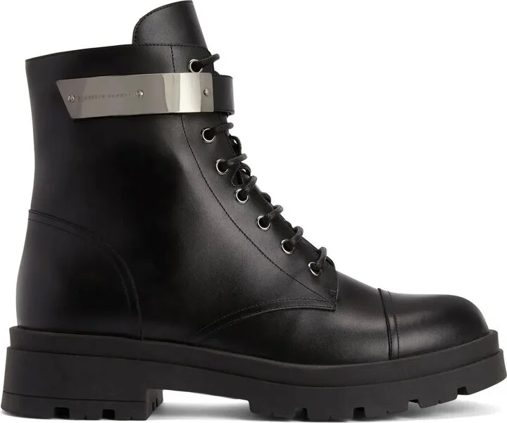 Ruger leather ankle boots