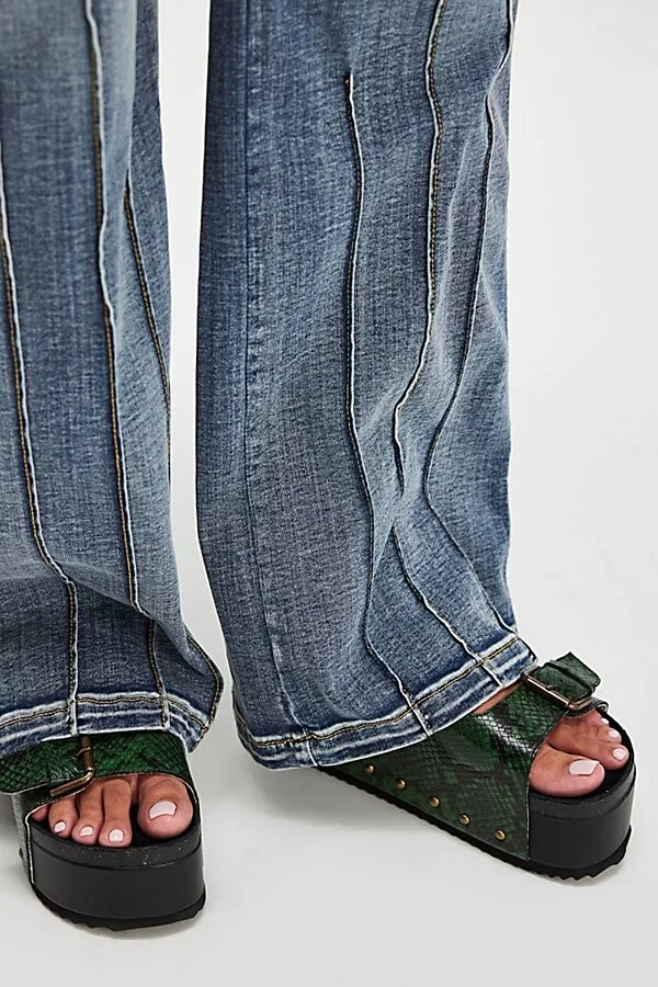Rule Breaker Flatform Sandals - Image 2