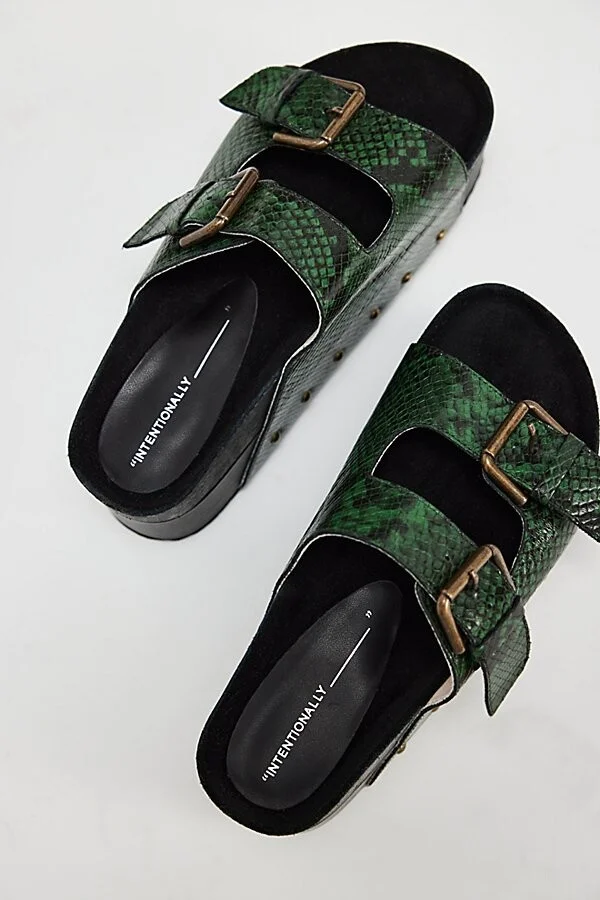 Rule Breaker Flatform Sandals - Image 3