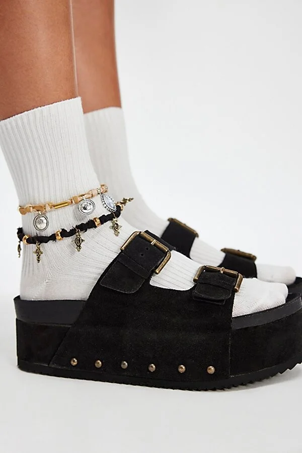 Rule Breaker Flatform Sandals - Image 3