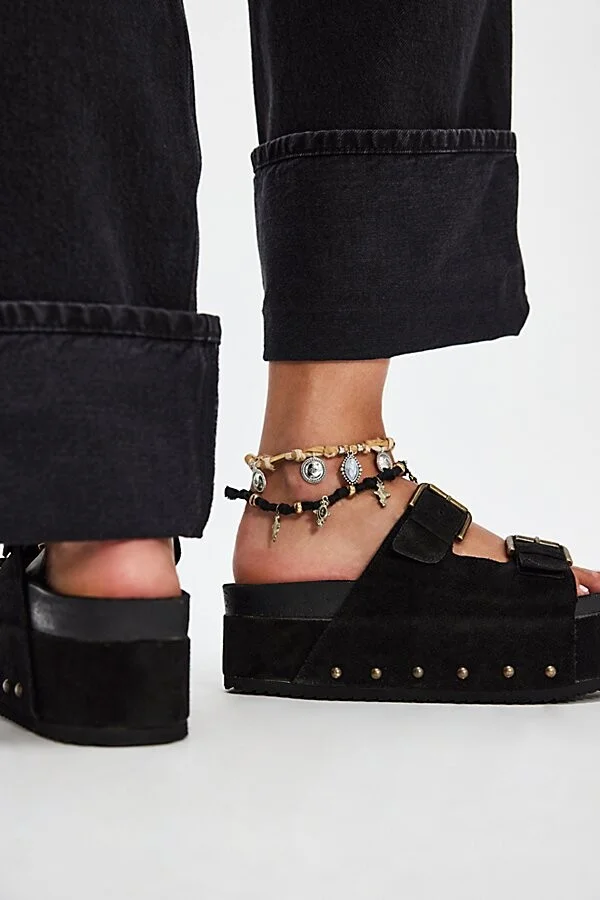 Rule Breaker Flatform Sandals - Image 4