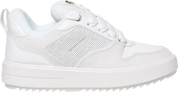 Rumi Logo-Plaque Leather Sneakers