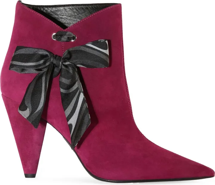 Rumore bow-embellished ankle boots