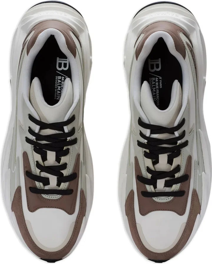Run-Row leather sneakers - Image 3