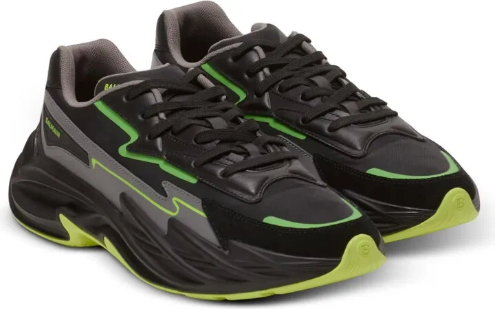 Run-Row leather sneakers - Image 2