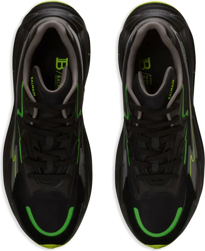 Run-Row leather sneakers - Image 4