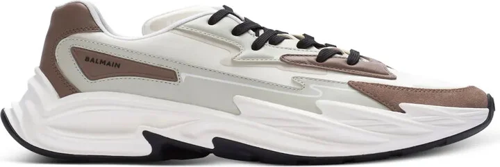 Run-Row leather sneakers