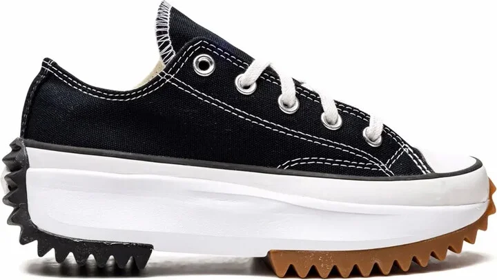 Run Star Hike OX "Black Gum" sneakers