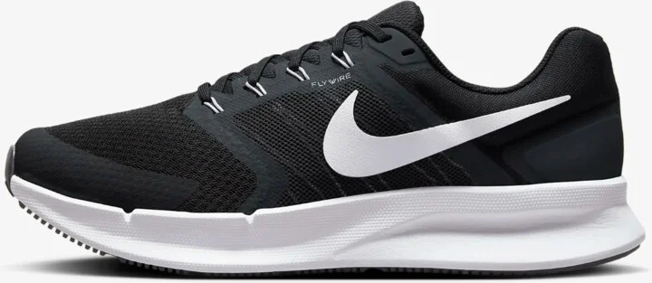 Run Swift 3 DR2695-002 Sneaker Men's Black White Lace Up Road Running Shoes