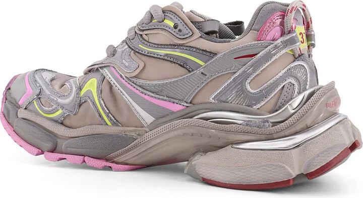 Runner 2 Nylon Low-top Sneakers With Leather Inserts - Image 3