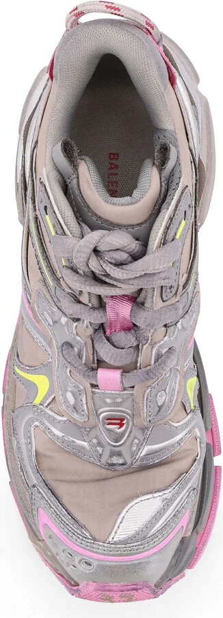 Runner 2 Nylon Low-top Sneakers With Leather Inserts - Image 5