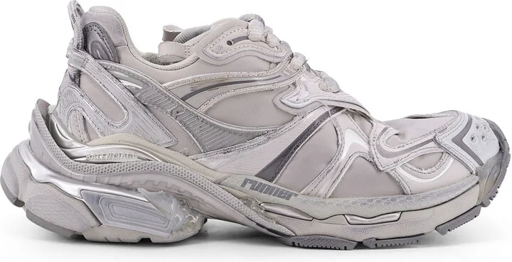Runner 2 Nylon Low-top Sneakers With Leather Inserts