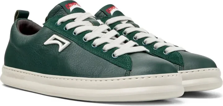 Runner Four leather lace-up sneakers - Image 2