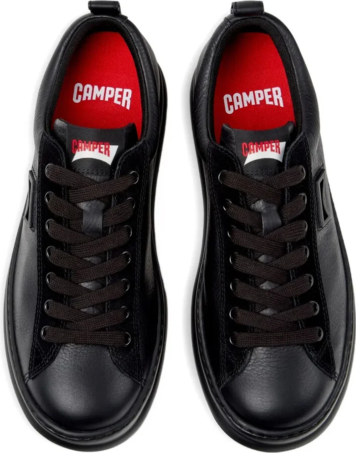 Runner Four leather lace-up sneakers - Image 4
