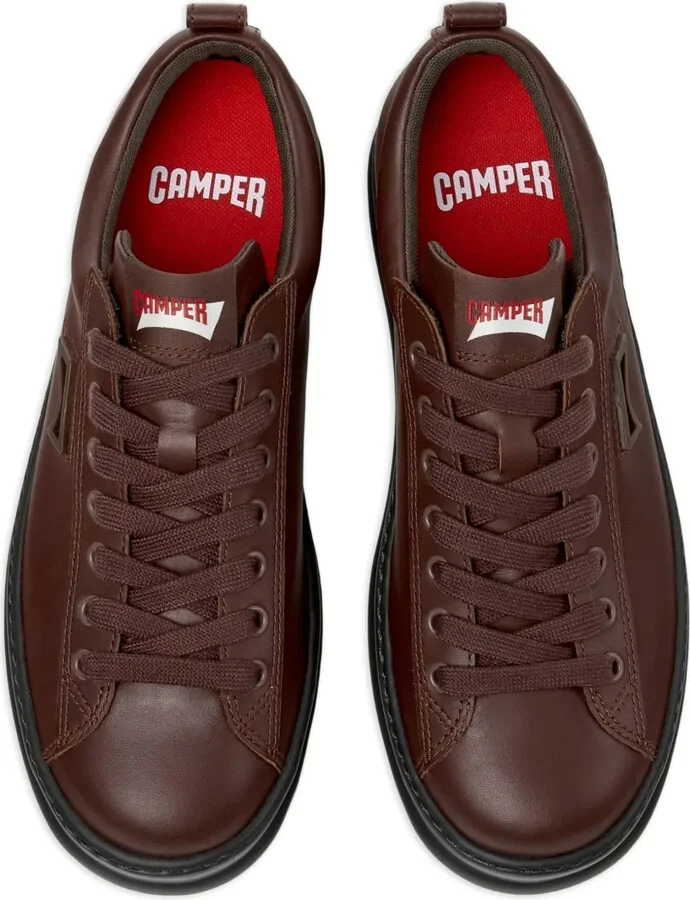 Runner Four leather lace-up sneakers - Image 4