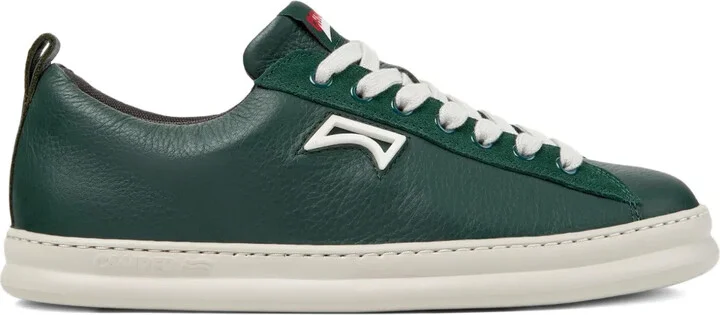 Runner Four leather lace-up sneakers