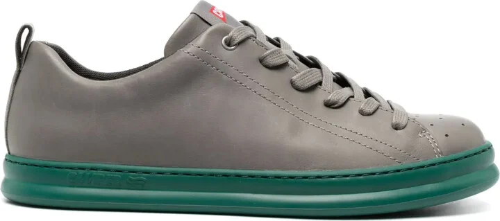 Runner Four leather low-top sneakers