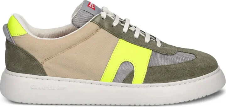 Runner K21 Sorona® panelled-suede sneakers
