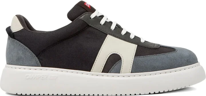 Runner K21 suede panelled sneakers