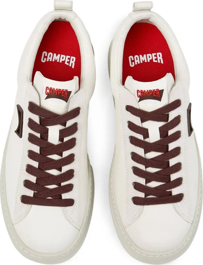 Runner leather lace-up sneakers - Image 4