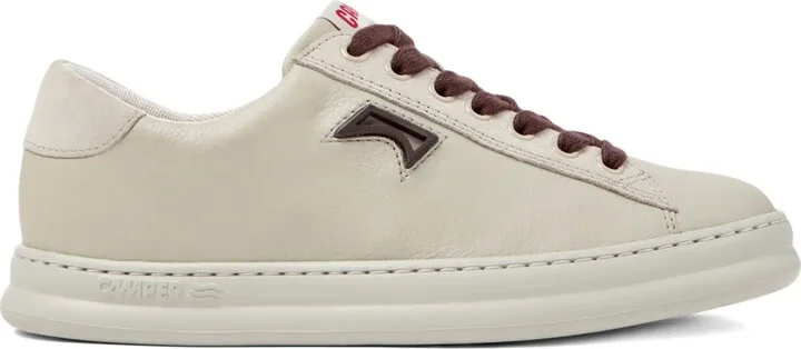 Runner leather lace-up sneakers