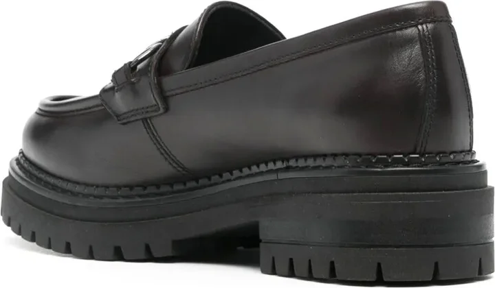 Runner leather loafers - Image 3