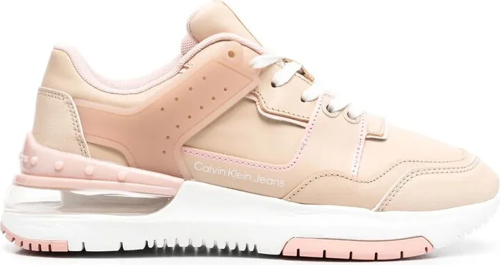 Runner leather sneakers