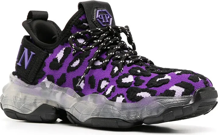 Runner leopard-print sneakers - Image 2
