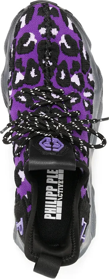 Runner leopard-print sneakers - Image 4