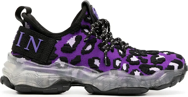Runner leopard-print sneakers