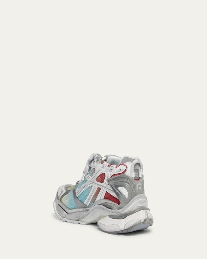 Runner Multicolor Worn-Out Chunky Sneakers - Image 4