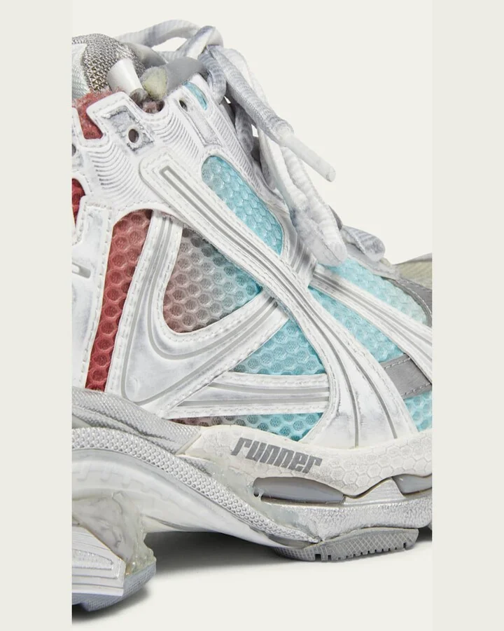 Runner Multicolor Worn-Out Chunky Sneakers - Image 8