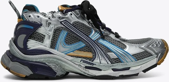 Runner Nylon and Mesh Sneakers