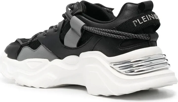 Runner panelled lace-up sneakers - Image 3